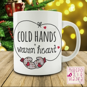 Kubek Cold hands, warm heart